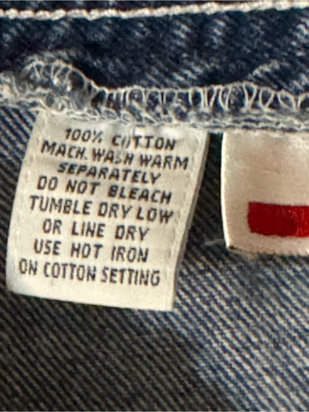 80’s Chaus Sport Button-Front Denim Maxi Skirt in Blue - Picture 5 of 6